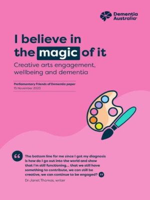 cover image of I believe in the magic of it
